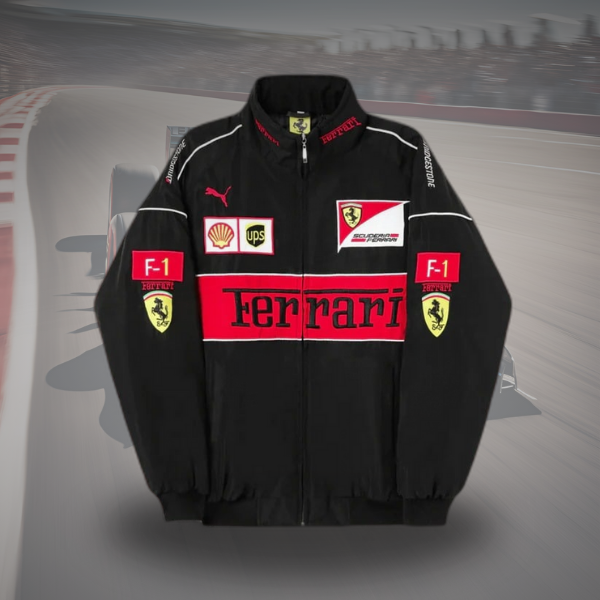 Jaqueta FERRARI F1 BLACK