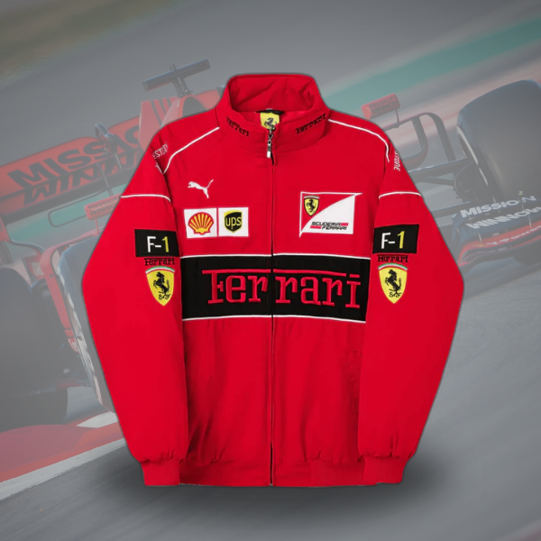 Jaqueta FERRARI F1 VERMELHO