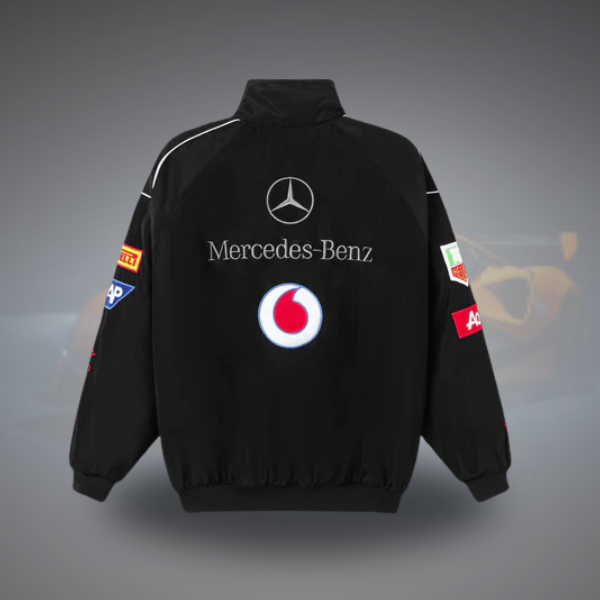 Jaqueta MCLAREN x MERCEDES F1 Preta