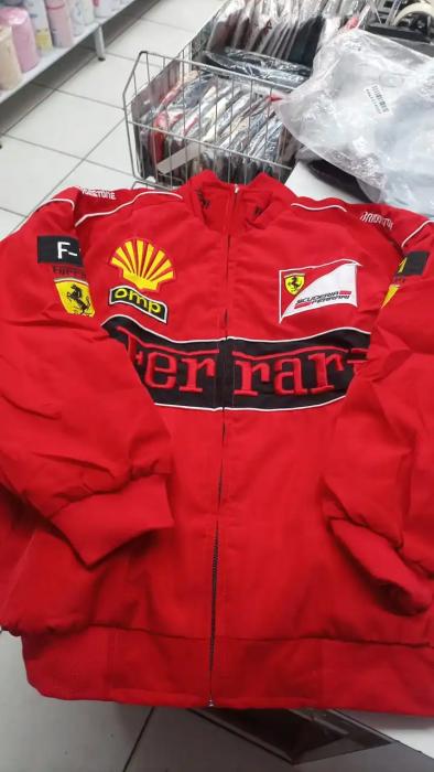 Jaqueta FERRARI F1 VERMELHO